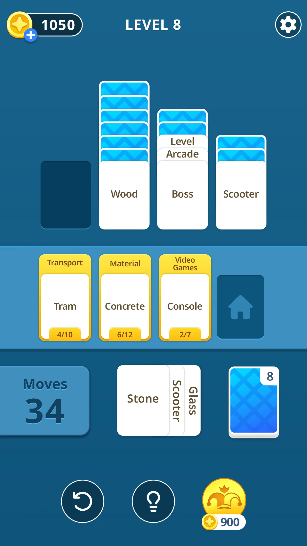Solitaria: Word Puzzle Game screenshot