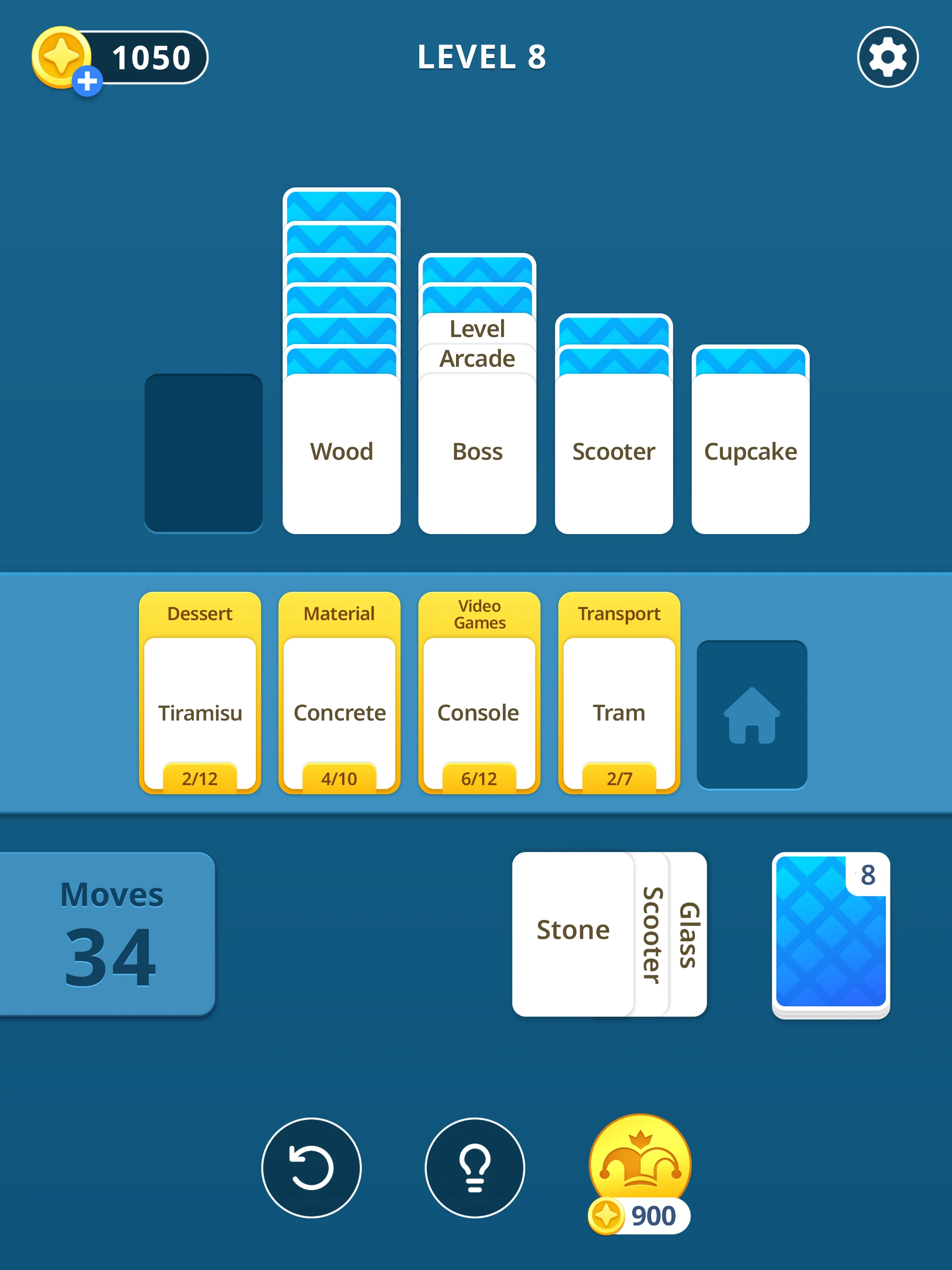 Solitaria: Word Puzzle Game screenshot